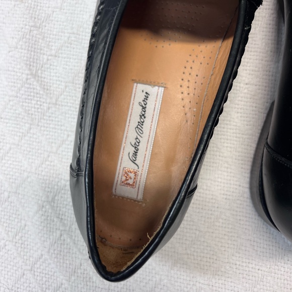 Sandro Moscoloni Black Loafers - Picture 3 of 5
